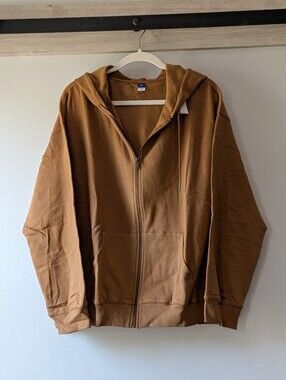 Old Navy Brown Zip-Up Hoodie